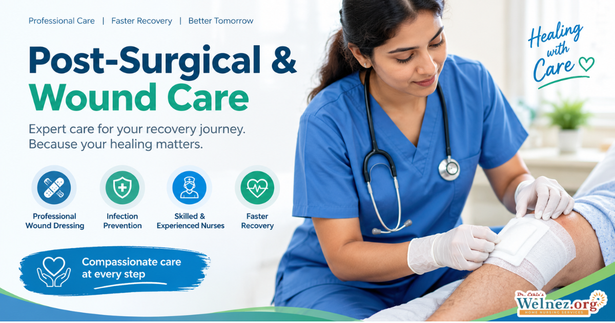 Coming Home After Surgery: A Honest Guide to In-Home Wound Care in Chennai