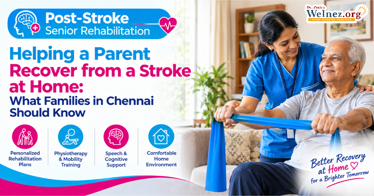 Helping a Parent Recover from a Stroke at Home: What Families in Chennai Should Know